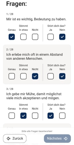 Neues Layout Fragebogen GPI Neues Layout Fragebogen GPI